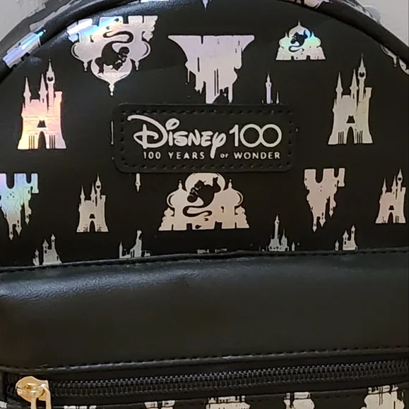Disney 100th Anniversary Pricess's Castles Mini Backpack NWT - Picture 9 of 9